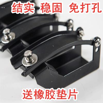 行李架固定夹车顶横杆配件支架夹子通用汽车货架车顶suvc型卡扣