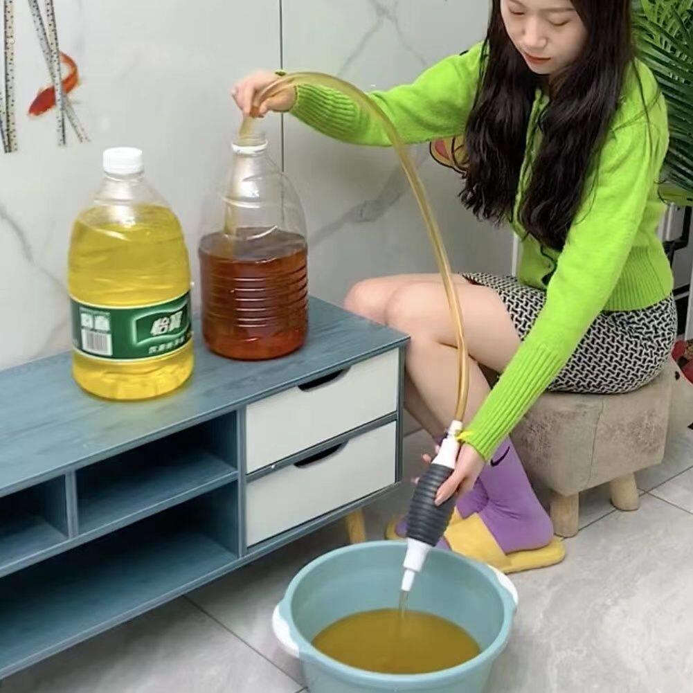 抽油器气囊半自动加油神器抽水神器自吸神器特大号管抽酒吸油抽