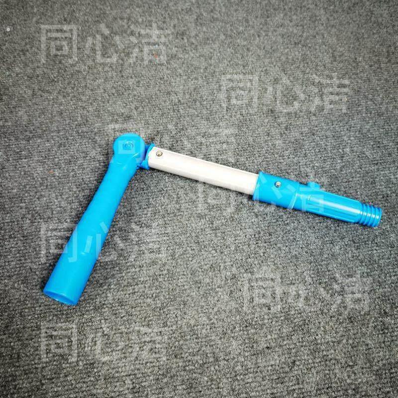 厨房一杆转弯高层专业擦玻璃刮水器卫生可拐弯伸缩杆擦窗转角刮板