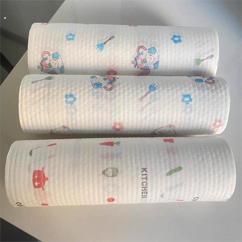 快立洁懒人抹布一次性洗碗布吸水不沾油干湿两用清洁厨房纸专用纸