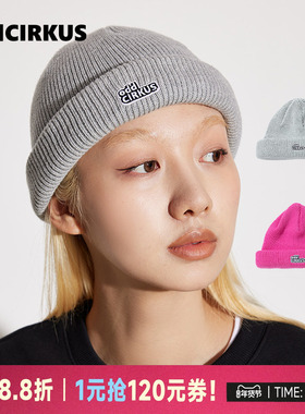 oddCIRKUS 复古针织冷帽新款街头经典瓜皮帽 男女同款