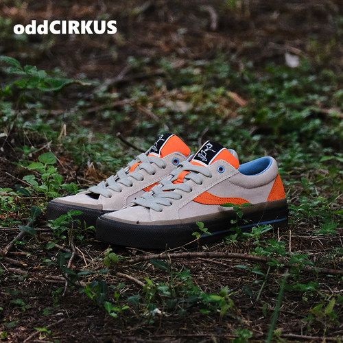 oddCIRKUS大地撞色滑板鞋新款