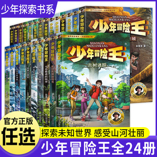 彭绪洛 6辑雪域篇丛林探案动物古迹戈壁6 全套24册1 12岁小学生课外阅读图画故事书青少年儿童文学小说 少年冒险王升级版