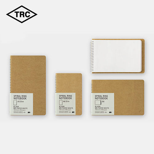 trc原装线圈笔记本空白随身简约