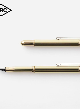 日本TRC原装 黄铜钢笔Brass product男士女士高档精致练字书写签字商务专用金属笔身可替换墨囊送礼官方正品