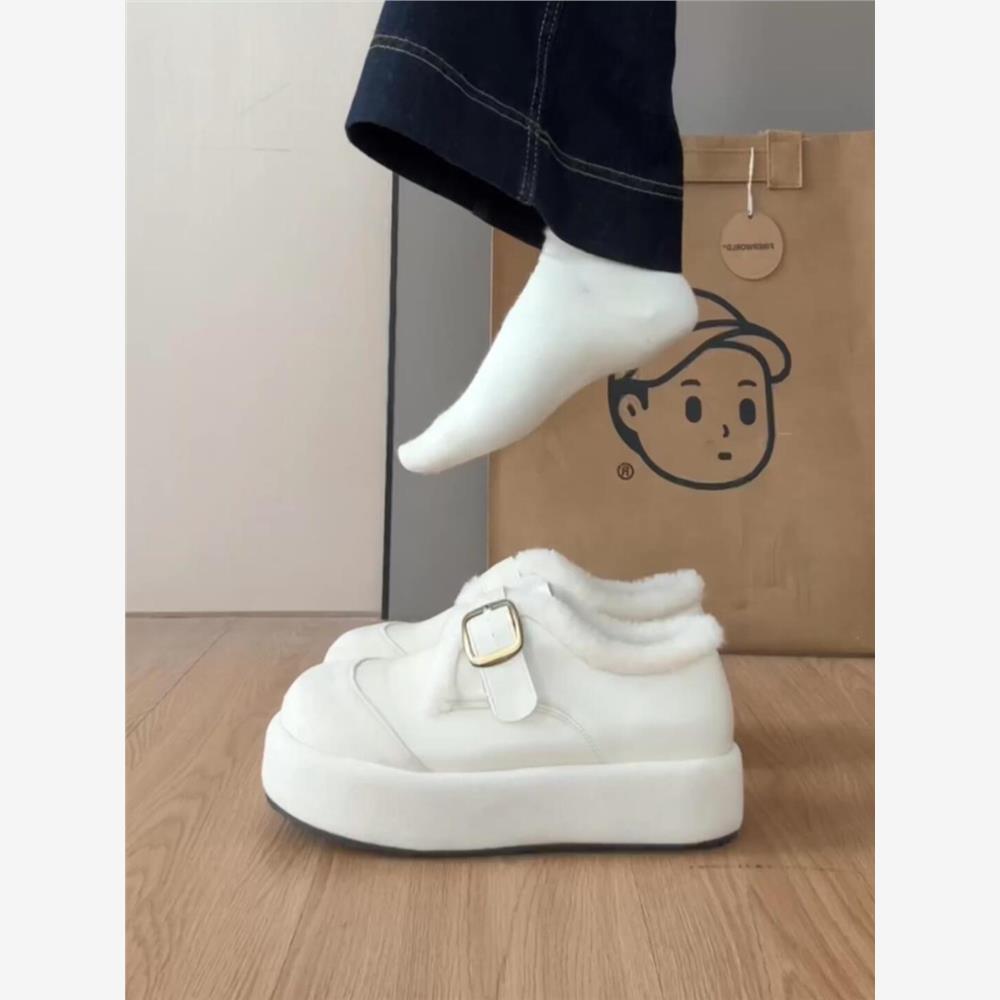 厚底勃肯鞋乐福鞋女2025