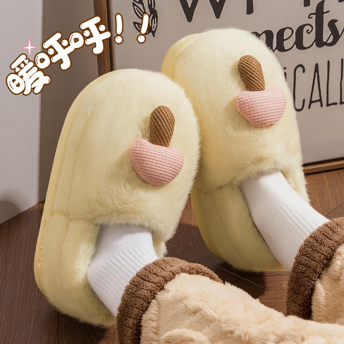 毛拖鞋女冬季2025新款防滑