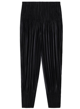 胖妹妹mm大码女装裤子2025年夏装新款宽松显瘦160斤九分 016