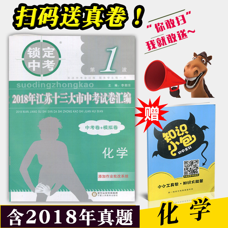 锁定中考 备战2019年江苏中考 2018年江苏十三大市中考试卷汇编 李朝东 中考卷+模拟卷 13大市 中考 化学 宁夏人民教育 含18套真题