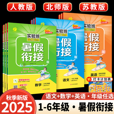 2025新版实验班暑假衔接暑假作业