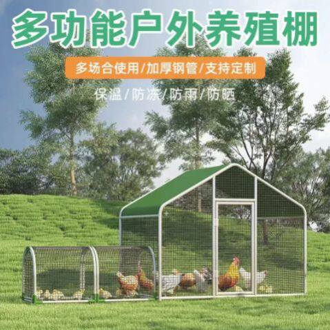 散养鸡笼养鸡隧道笼走地鸡笼养殖