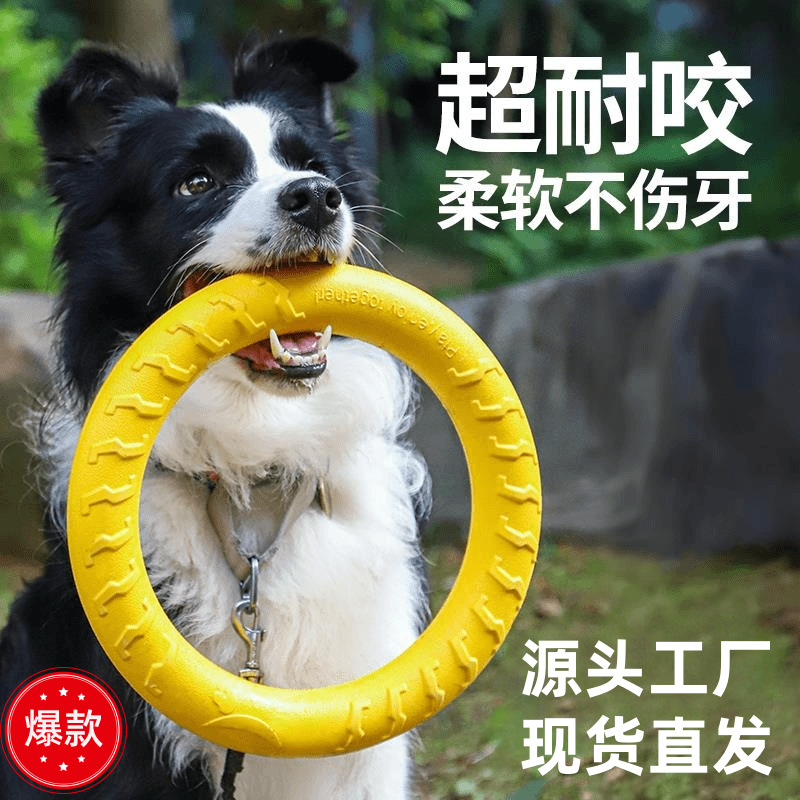 狗狗玩具球耐咬弹力训练球边牧
