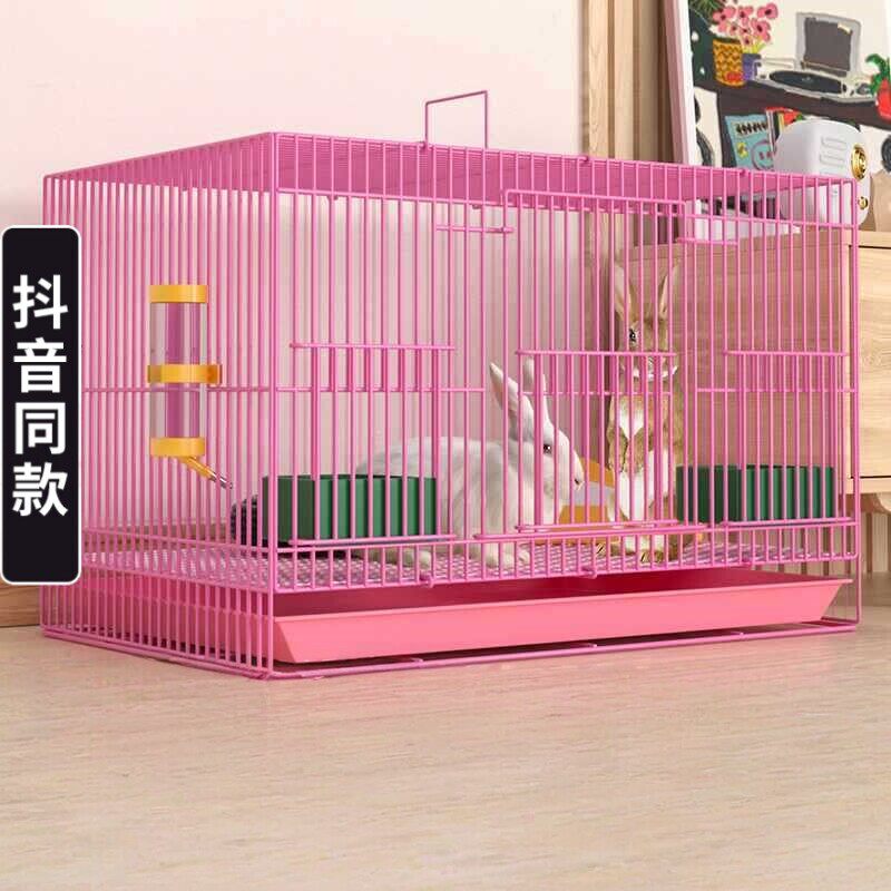 兔子笼家用特大号幼兔小兔笼荷兰猪笼小鼠笼龙猫笼室内带厕所兔笼