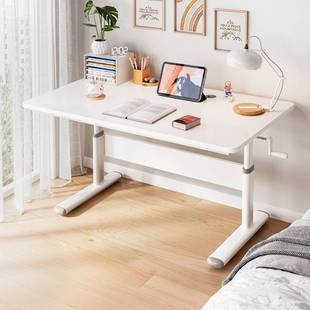书桌学习写字家用小学生初中作业桌课桌可升降卧室台式电脑桌板式