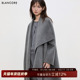 羊毛格蕾系大衣外套 中长款 设计师品牌BLANCORE 25冬新品