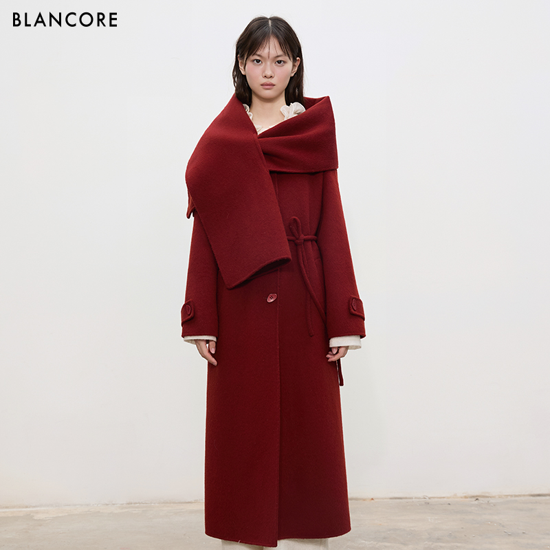 口天丝羊毛，手感更加舒适