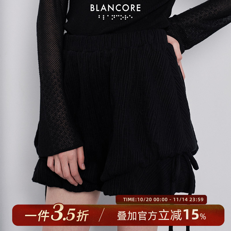 BLANCORE花苞短裤蝴蝶结装饰