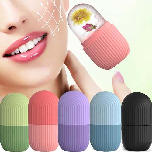 Silicone Ice Cube Trays Beauty Lifting Ice Ball Face