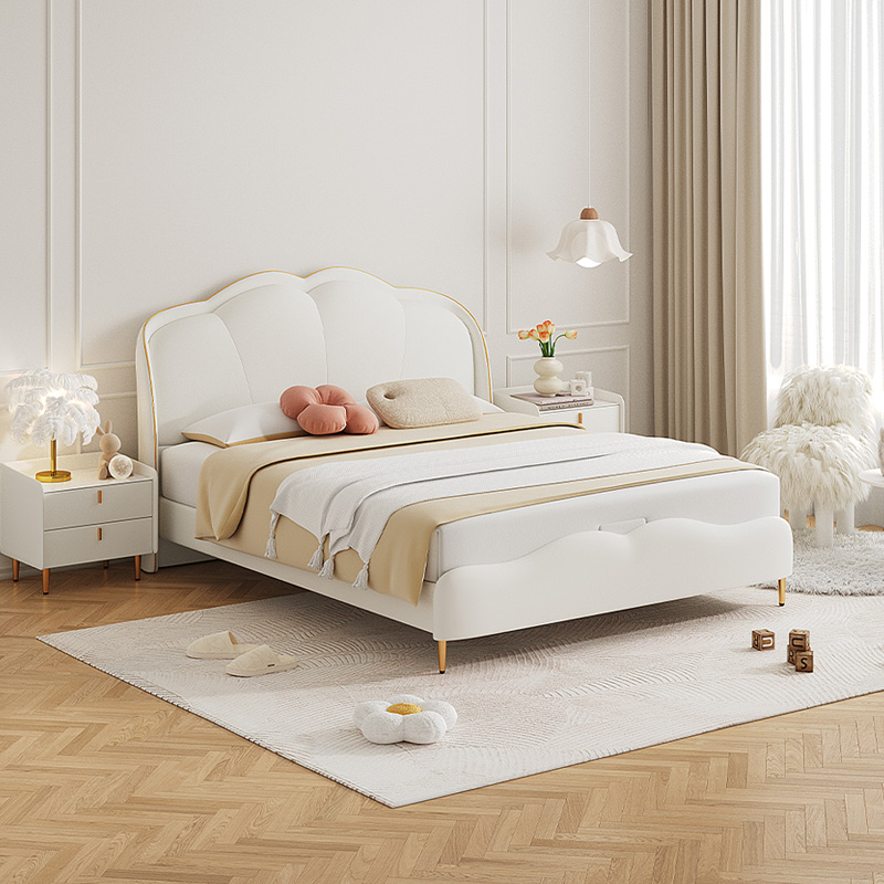 顾家家居儿童床男孩女孩儿奶油风