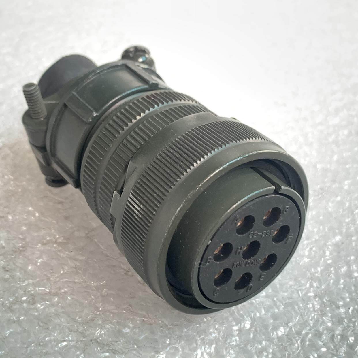 进口kuk dong ms3106a22-23s伺服电机连接器 镀银8芯防水航空插头