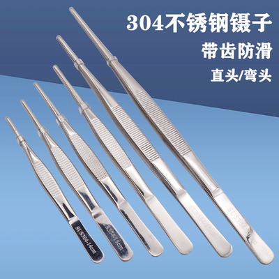 镊子304镊子加厚多肉镊