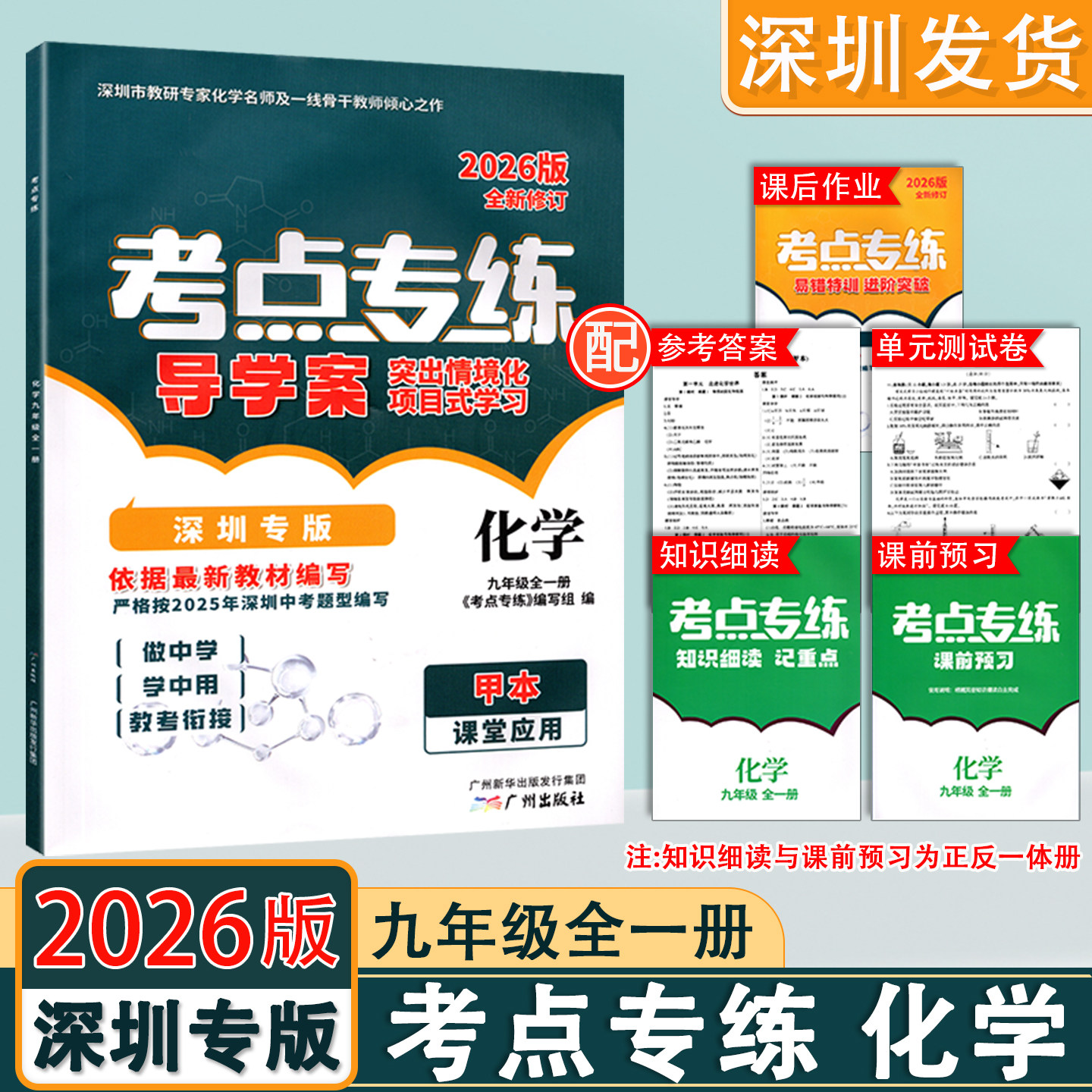 考点专练导学案化学九年级全一册
