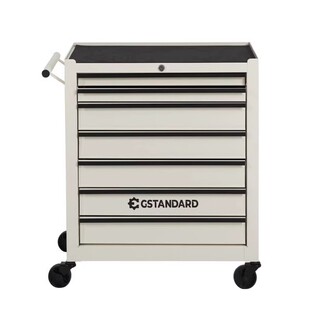 Gstandard北欧风咖啡厅画室白色移动储物柜美甲理发店专用工作台