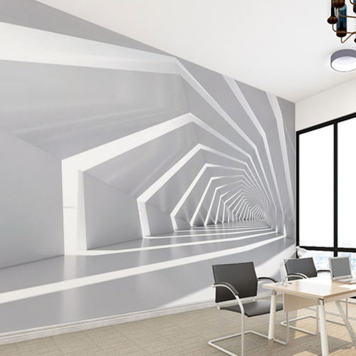 3d空间背景墙壁纸【全国上门贴】