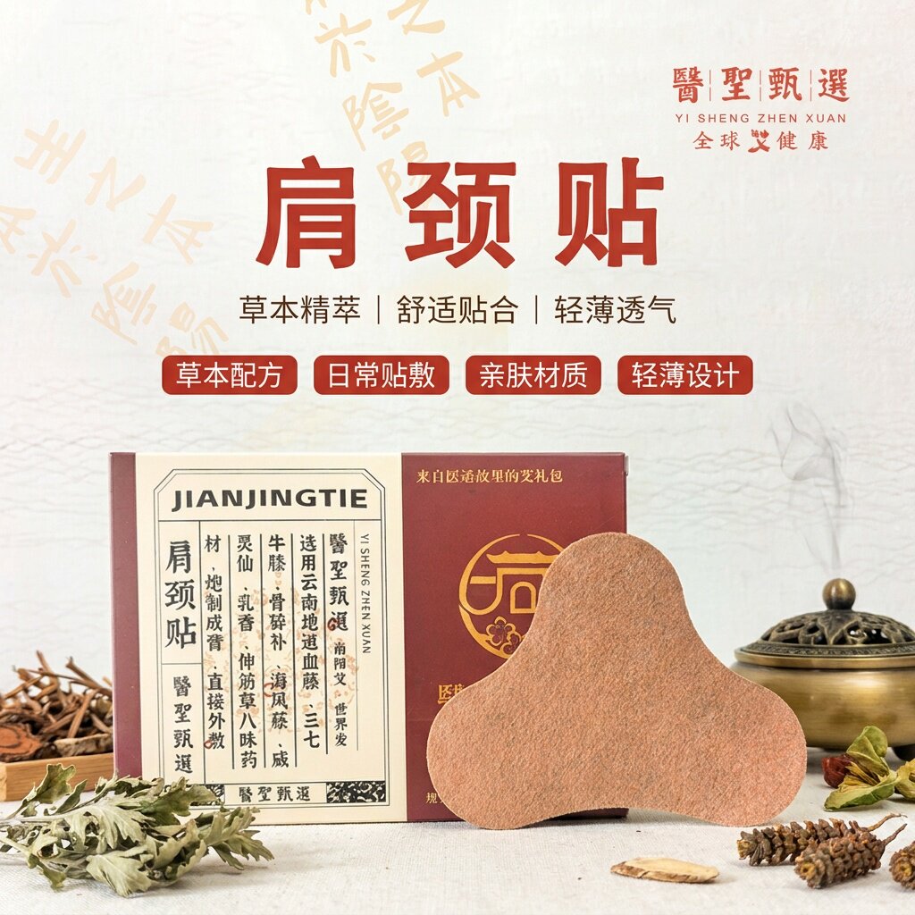 医圣甄选草本轻薄透气肩颈贴