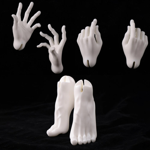 【棠戏BJD】手型脚型【DollZone】DZ 77叔体 手 高跟脚 配件