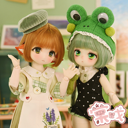 TF棠戏bjd狐狐神小青呱6分娃娃