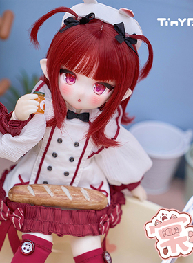 【棠戏BJD娃娃】皮尔茜章鱼厨娘6分MJD全套【TinyFox】TF HS-01