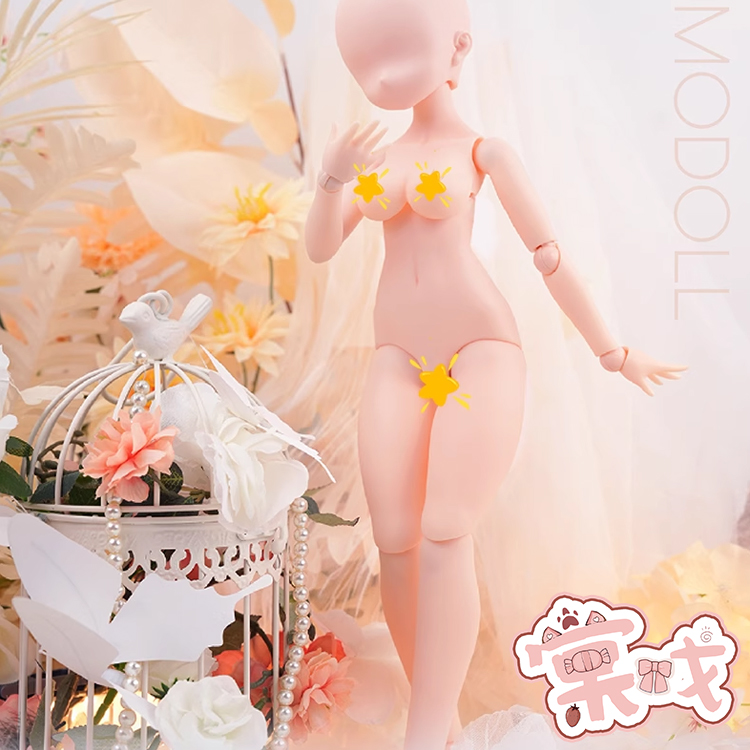 【棠戏BJD准现货】咪咪兔2.0 4分 MJD素体【IMOMO】pvc胶皮