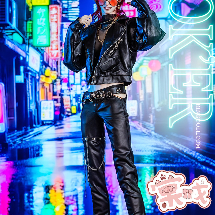 【棠戏BJD】娃娃官服【RD】娃衣 小丑机车装官服 叔叔可穿