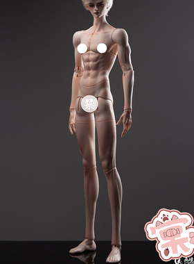 【棠戏BJD】素体【画境】71叔体 男体 调色 牡丹白mia粉luts白