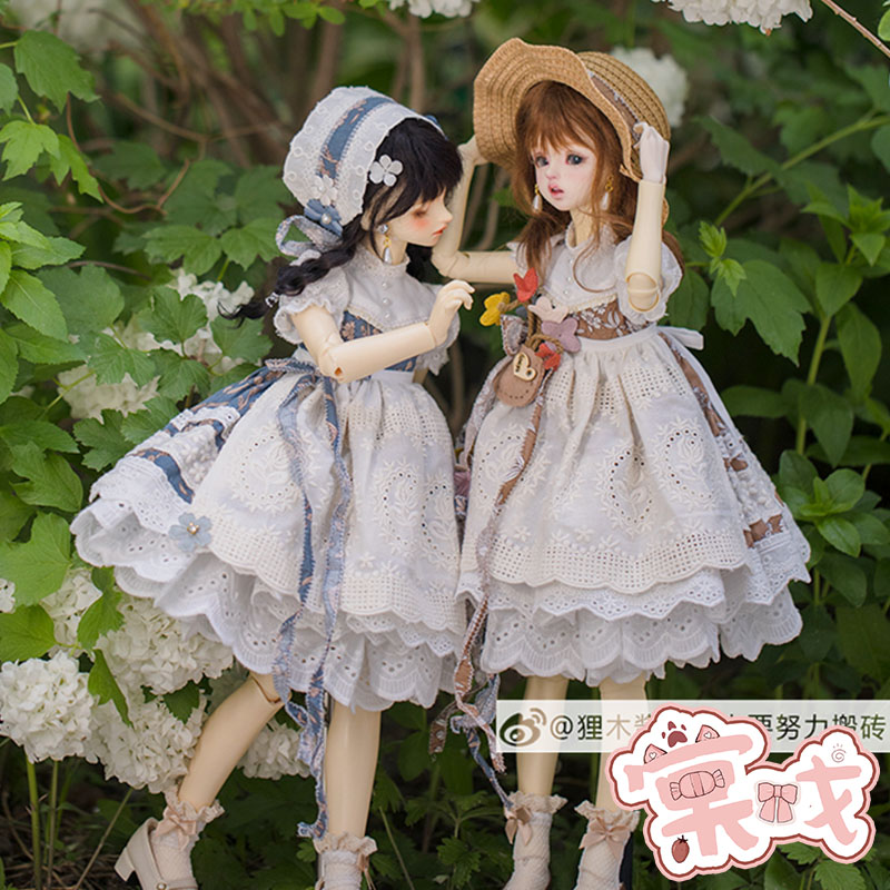 【棠戏BJD】衣服【狸木】静谧时光*短款 4分 3分 娃衣 洋装 裙子
