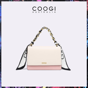 轻奢高级感小方包单肩斜挎包通勤手提包 COOGI品牌包包女2025新款