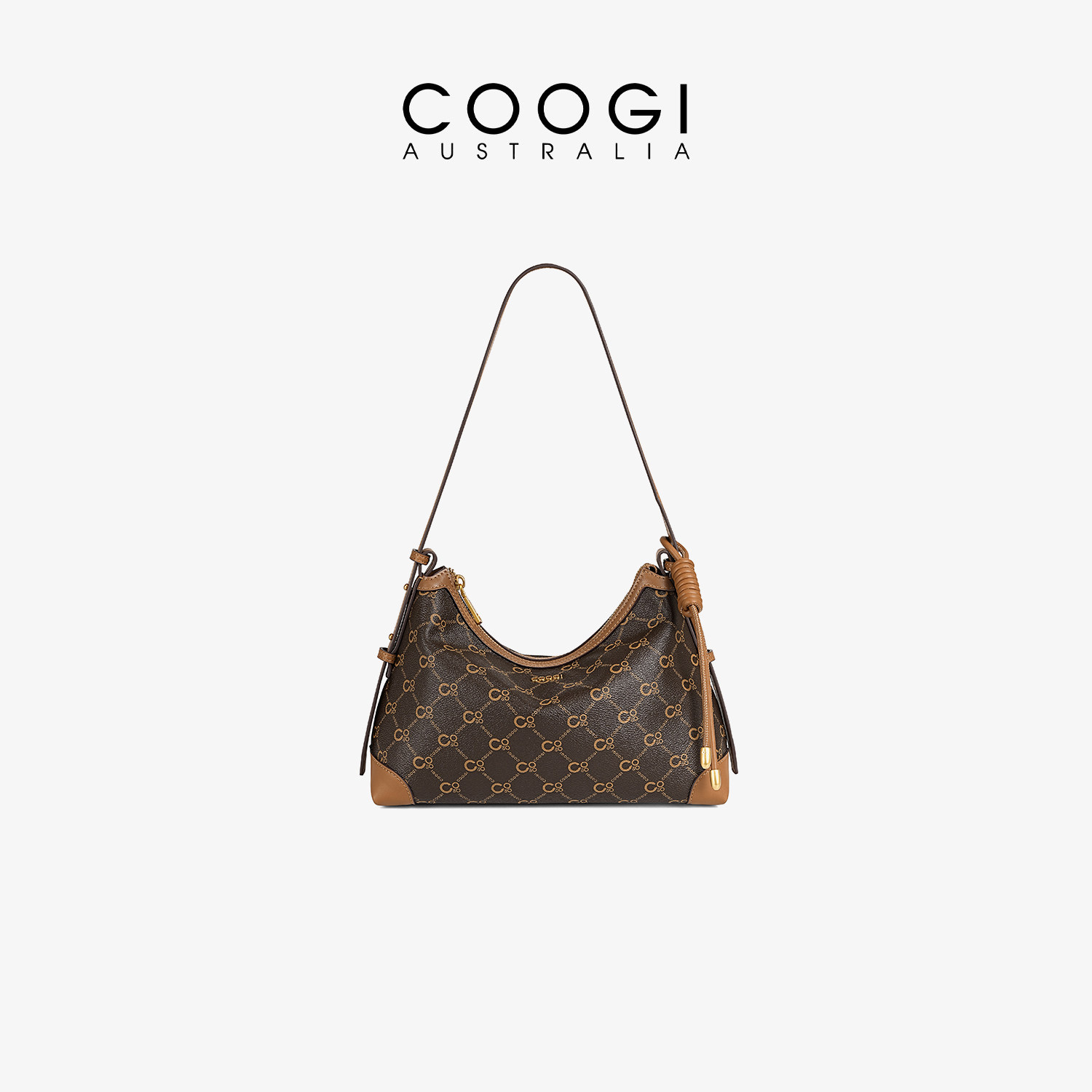 COOGI轻奢品牌腋下包包女款hobo图片