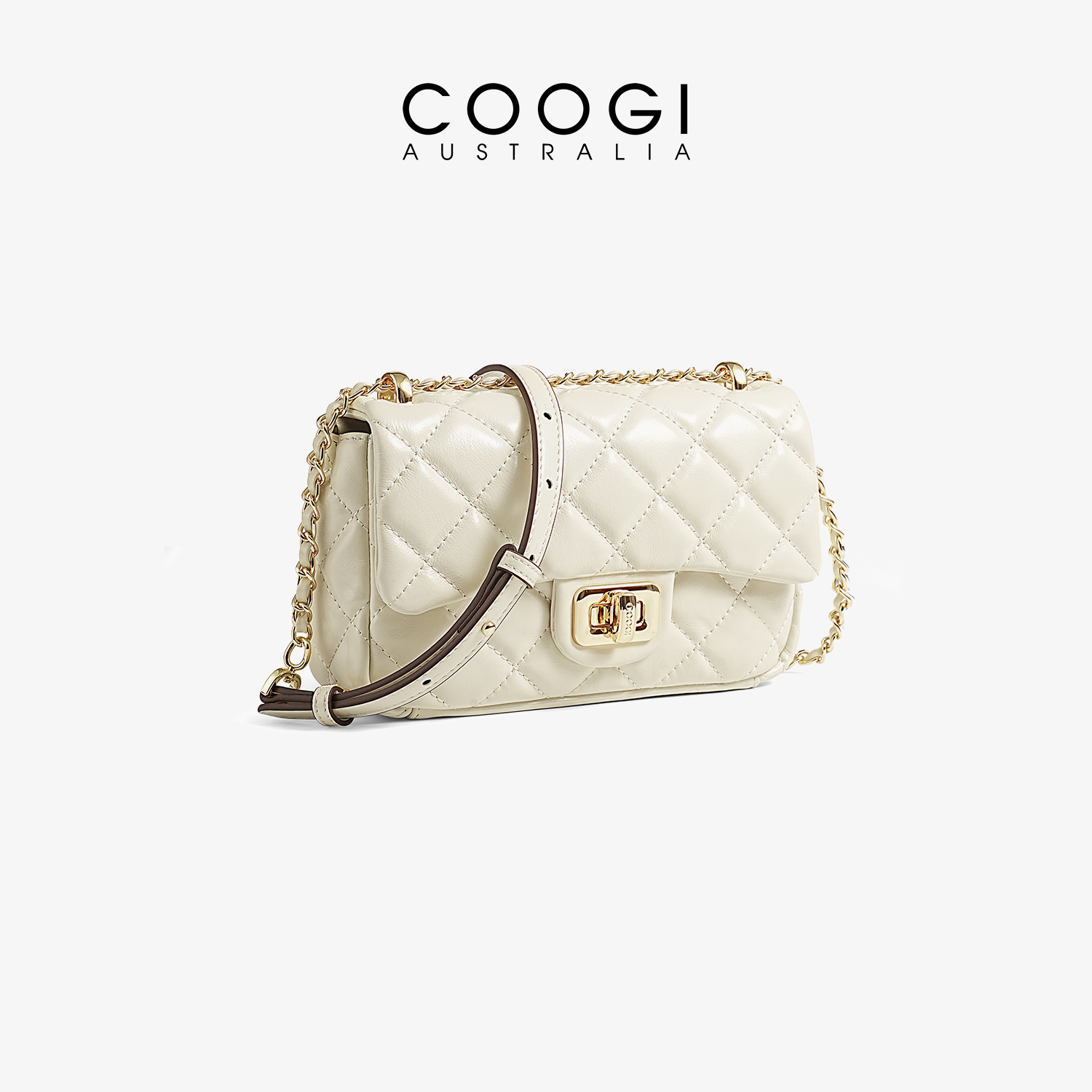 女士大容量通勤百搭小方包COOGI
