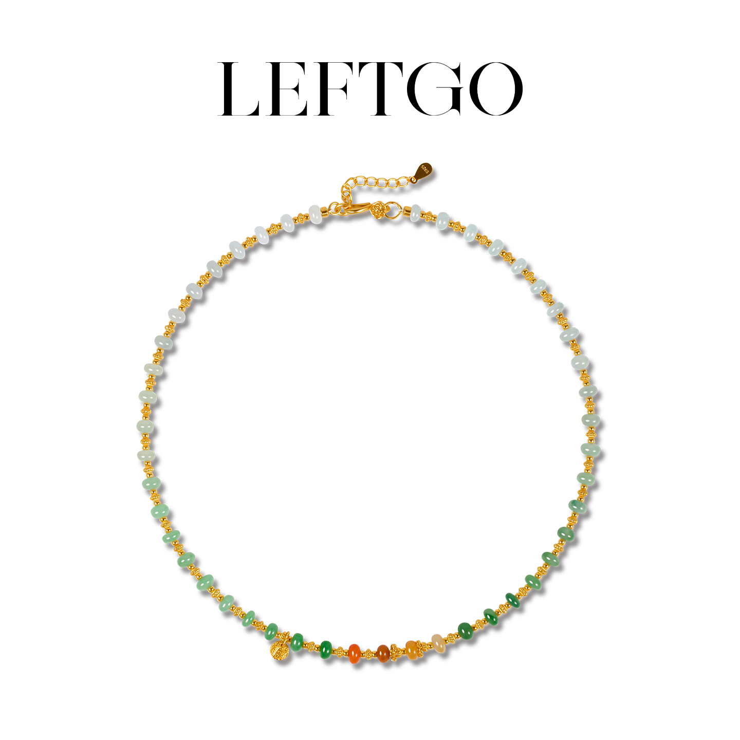 天然缅甸翡翠项链女款设计款