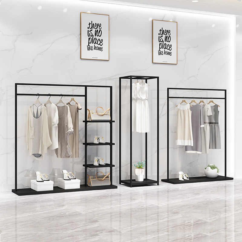 服装挂衣架组合店落地式
