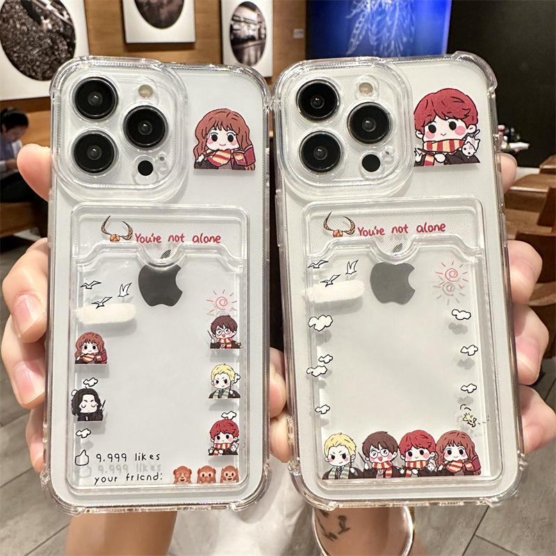 可放照片苹果手机壳硅胶哈利波特