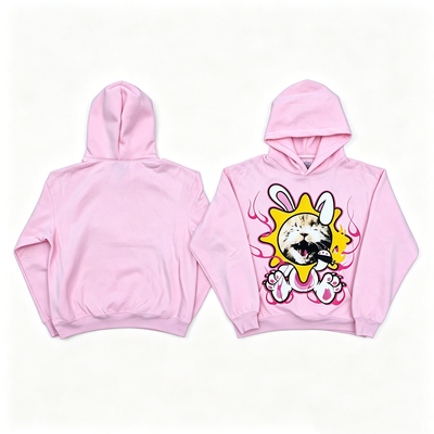 Che“I Rot“SaysoSaysTour Cat Hoodie会场限定猫印花连帽帽衫