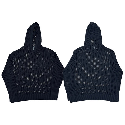 Number (N)ine SS04 Dream Baby  Mesh Hoodie网眼连帽卫衣帽衫