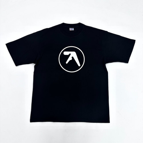KK Aphex TwinTee顶点双胞胎兄弟LOGO复古vintage复古短袖T恤纯棉