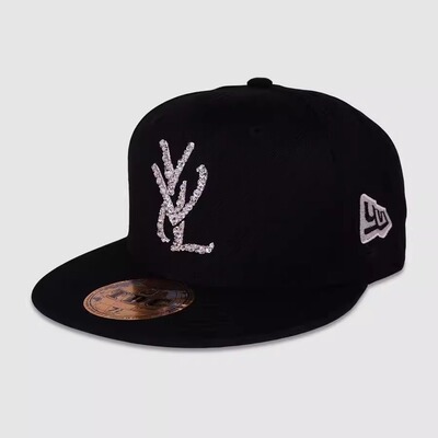 Playboi Carti Opium Yvl camo Fitted Hat 棒球帽平檐帽烫钻