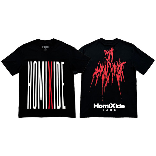 Homixide Gang Long Letter Tee - Boxfest Exclusive限定短袖T恤