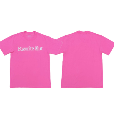 Favorite Slut Nettspend Graphic T-shirt Merch会场限定短袖T恤