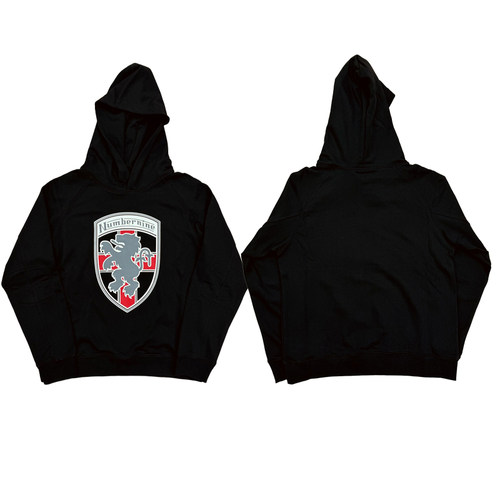 Number(N)ine SS Lambretta Shield Hoodie复古印花连帽卫衣帽衫