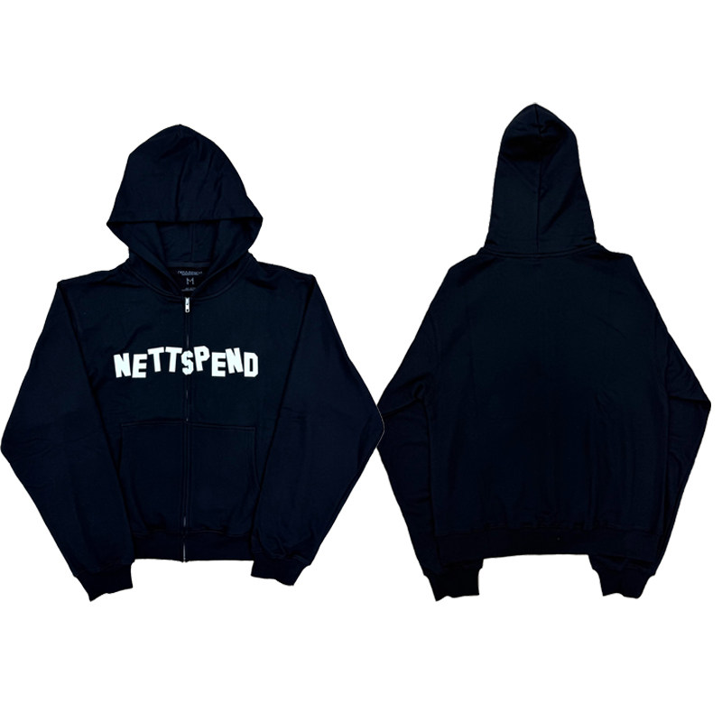 Nettspend Hollywood BAFK Tour Merch Zip-UpHoodie外套帽衫卫衣